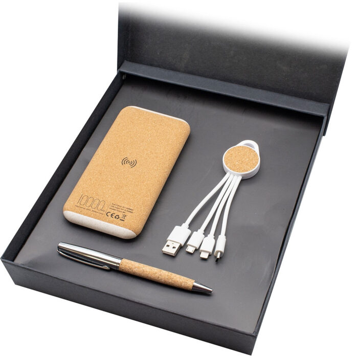 Kutulu VIP Set – p1805 Promosyon Powerbank