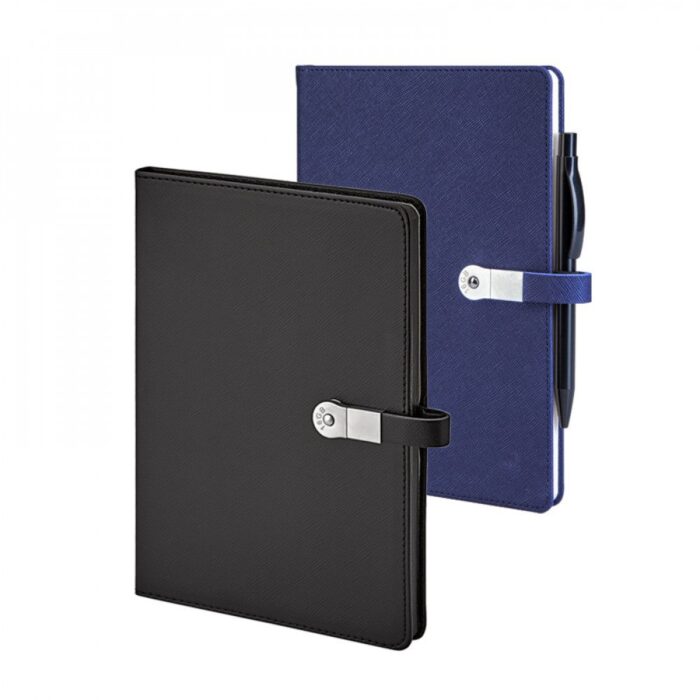 Termo Deri̇ Usb’Li Defter – 15 x 21 cm – ym1701 Promosyon Defter