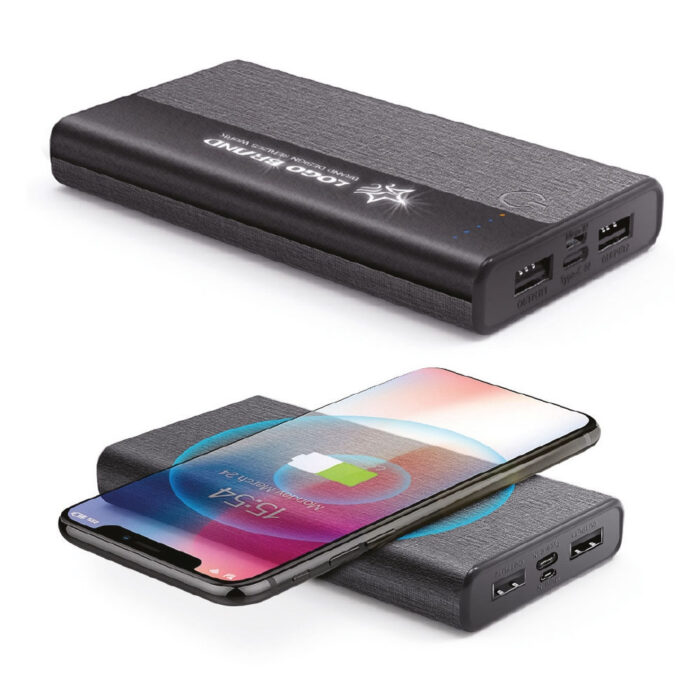 Powerbank 10000 mAh Wireless Mobil Şarj Cihazı – p7464 Promosyon Powerbank